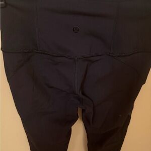 lululemon athletica Red and Yellow Leggings